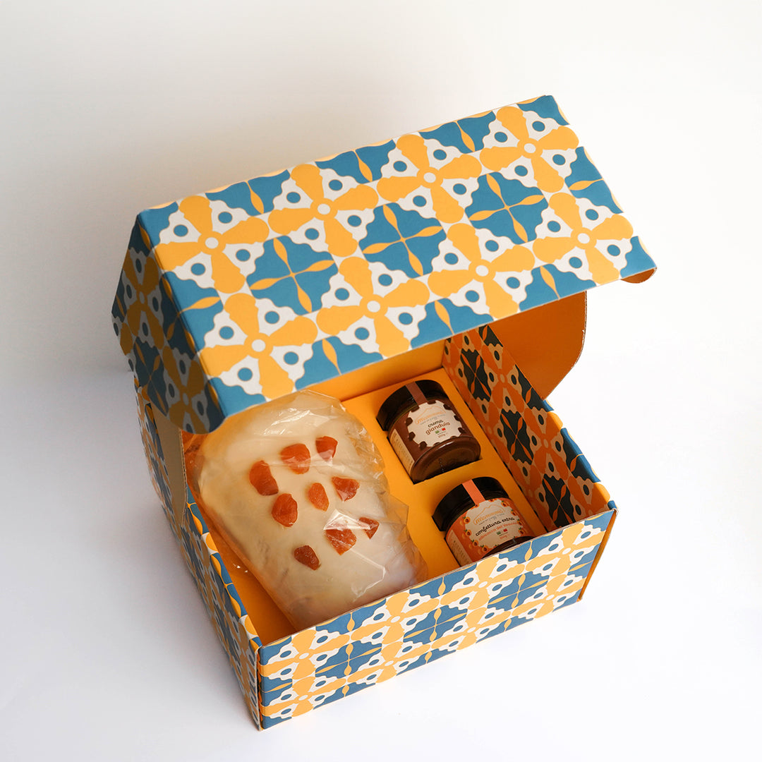 Box Regalo: Natu Babbà al Cioccolato Bianco + 1 Crema e 1 Confettura