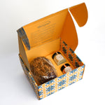 Carica l'immagine nella galleria, Box Regalo: Natu BabbĂ  al Cioccolato Fondente + 1 Crema e 1 Confettura