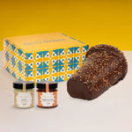Carica l'immagine nella galleria, Box Regalo: Natu BabbĂ  al Cioccolato Fondente + 1 Crema e 1 Confettura
