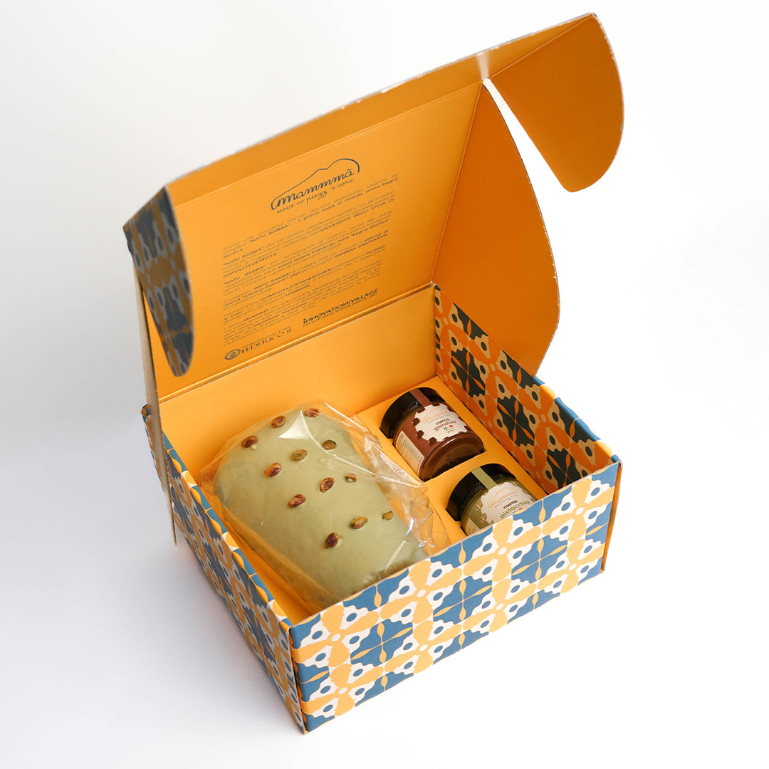 Box Regalo: Natu Babbà al Pistacchio + 2 Creme