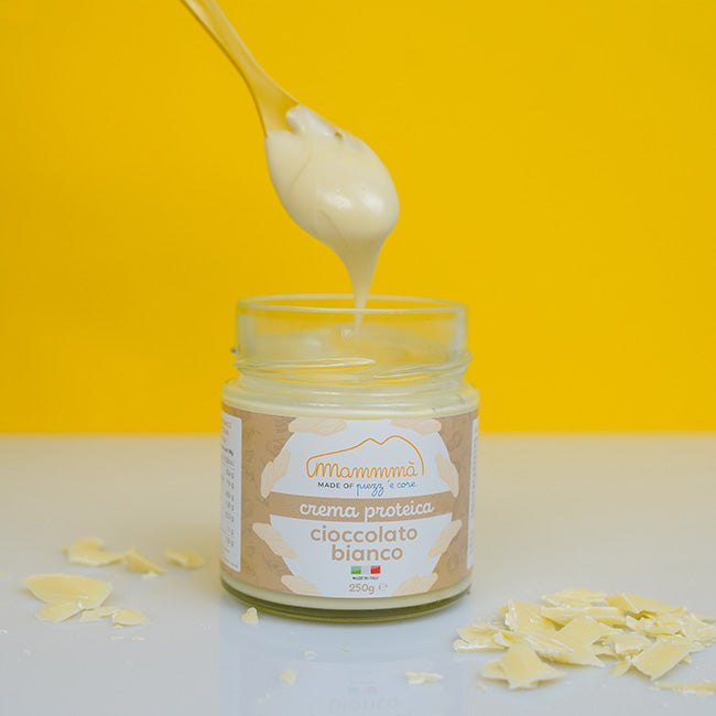 Crema Proteica Cioccolato Bianco 250g