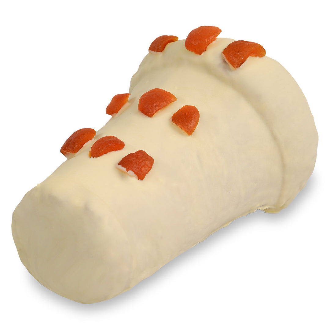 Natu BabbĂ  al Cioccolato Bianco e pezzettoni di Albicocche Pellecchielle del Vesuvio