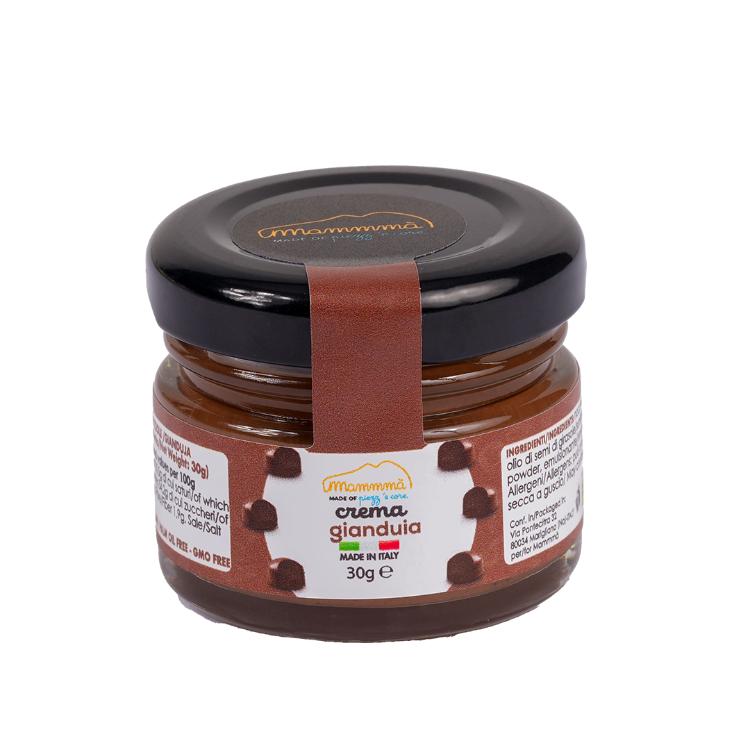 Gianduia Cream spread with 20% roasted hazelnuts 