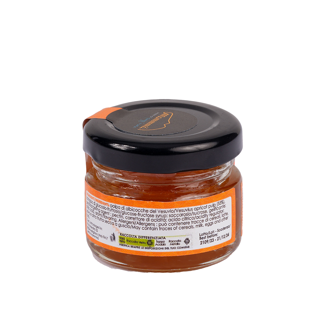 Apricot Jam with 55% Extra Vesuvius Apricots