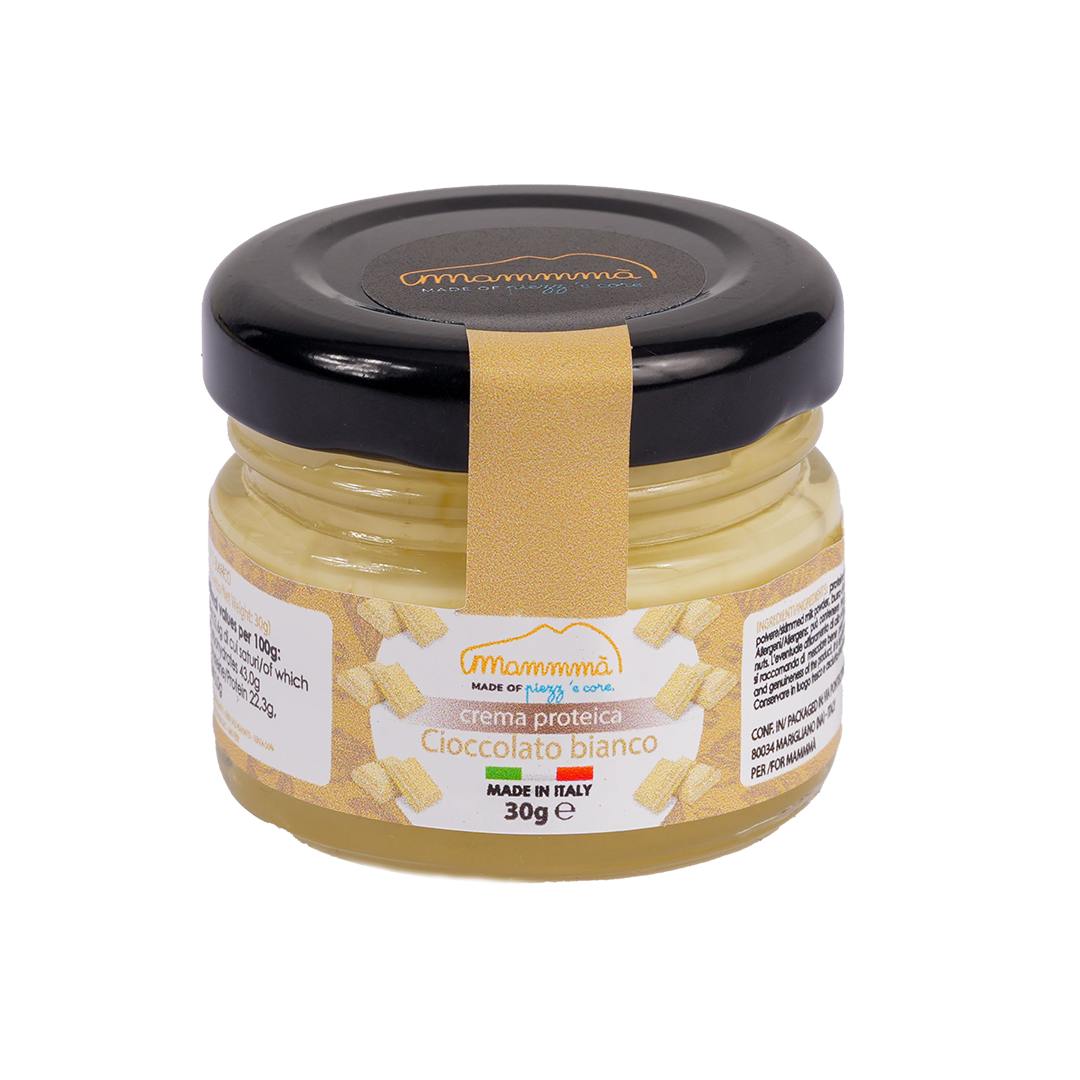 Crema Proteica Cioccolato Bianco 30g