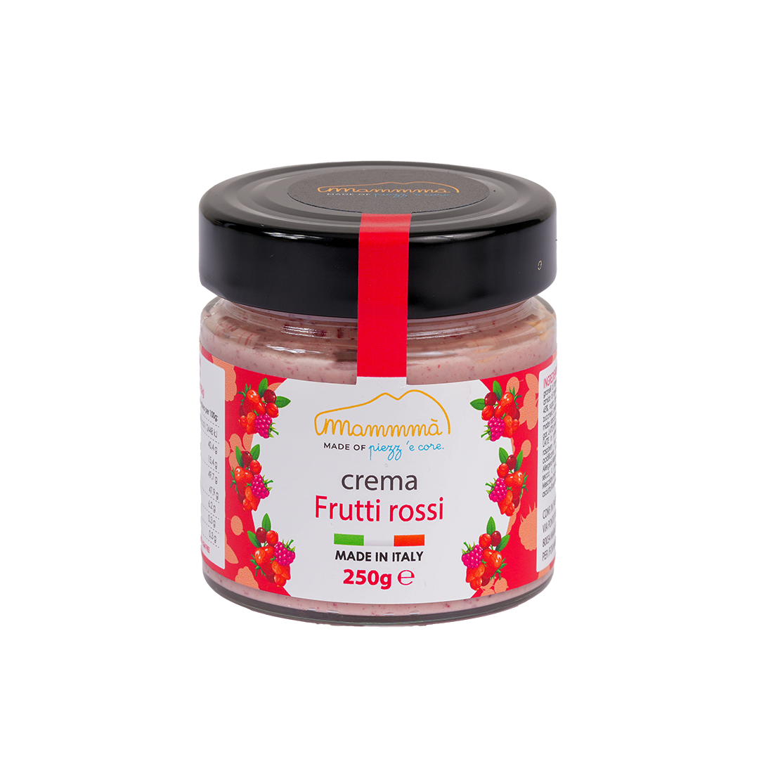 Crema Frutti Rossi Crunchy 250g