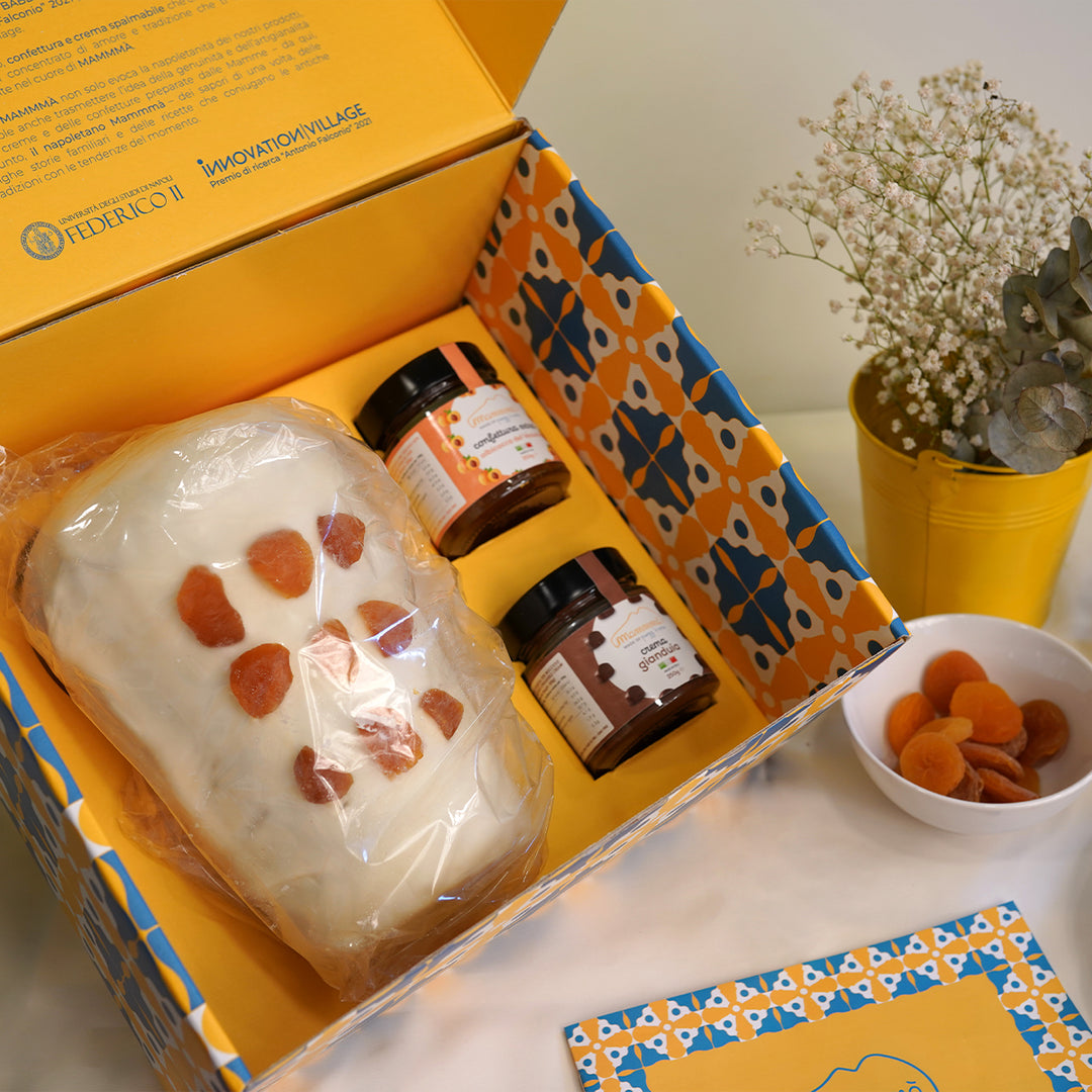 Gift Box: Natu Babbà with White Chocolate + 1 Cream and 1 Jam