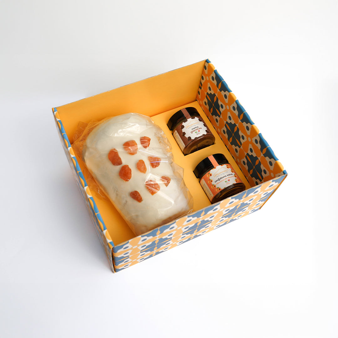 Gift Box: Natu Babbà with White Chocolate + 1 Cream and 1 Jam