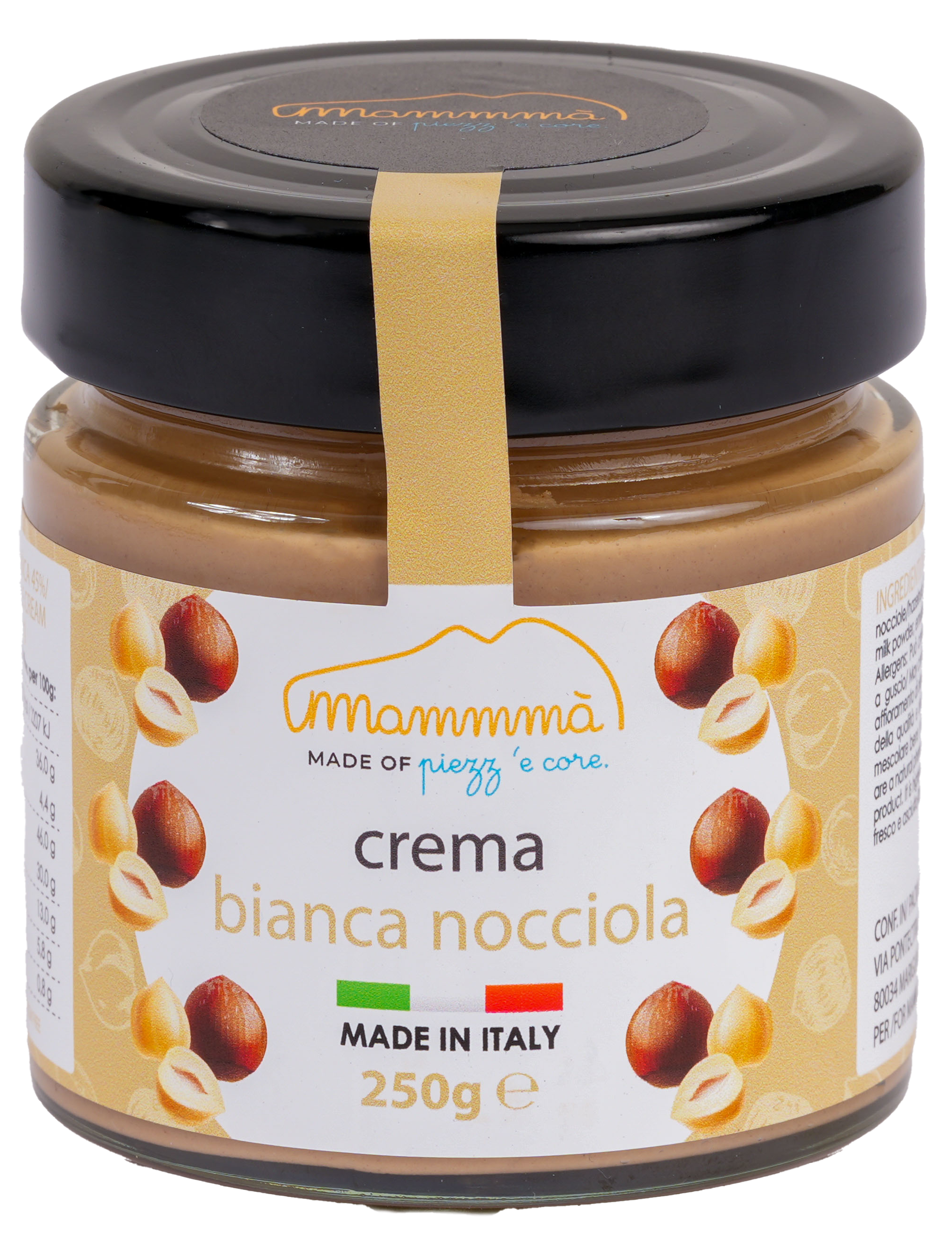 Crema Nocciola Bianca 250g