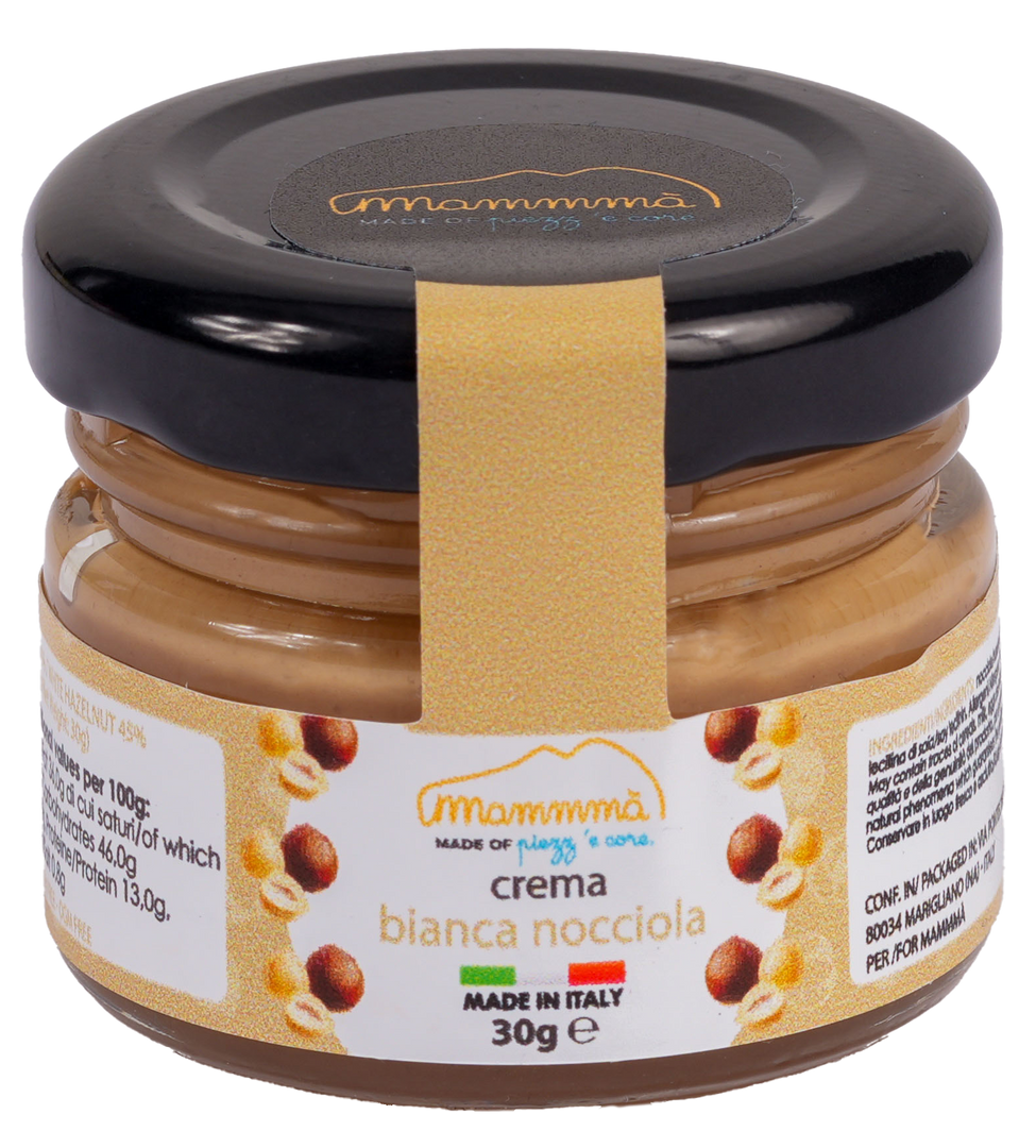 Crema Nocciola Bianca 30g