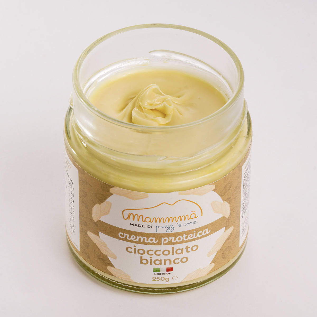 Crema Proteica Cioccolato Bianco 250g