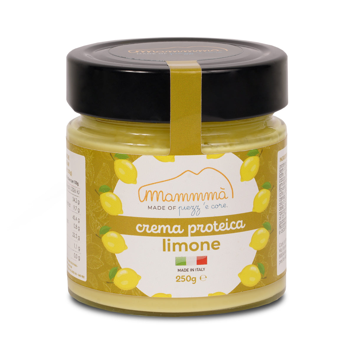 Crema Proteica Limone 250g