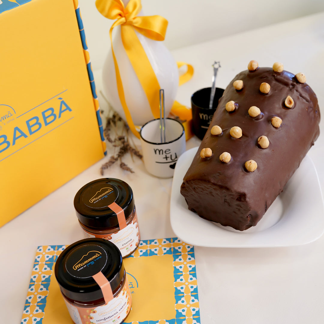 Box Regalo: Natu Babbà al Cioccolato al Latte + 1 Crema e 1 Confettura