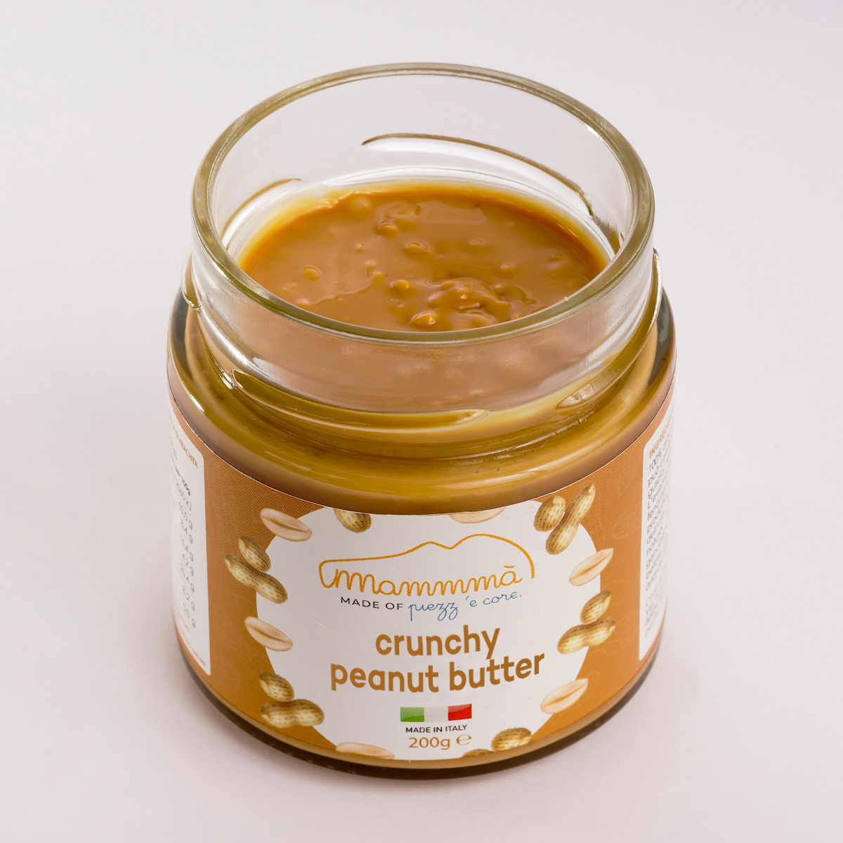 Peanut Butter Cream Spread with 100% Roasted Crunchy Peanuts