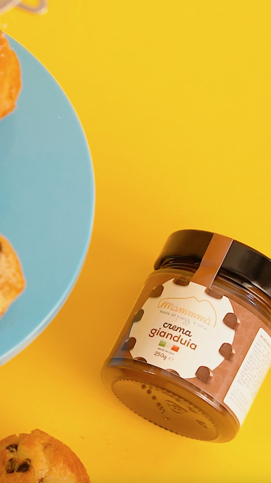 Gianduia Cream spread with 20% roasted hazelnuts 